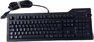UK Das Keyboard 4 Professional Mac Cherry MX Blue Mechanical Switches USB-C PC - Picture 1 of 5