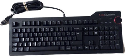 UK DAS Keyboard 4 Professional Mac Cherry MX Blau Mechanische Schalter Usb-C PC - Bild 1 von 4