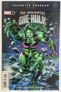 Immortal She-Hulk #1 Ewing Davis-Hunt Bennett 2020 casi nuevo primera impresión - Imagen 1 de 2