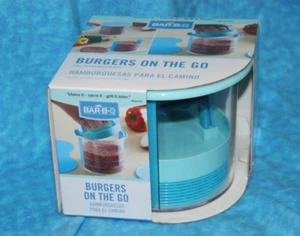 Hamburgers on the Go~ Burger Press ~ 12 Piece & Storage Container~ 8 Multi Layer - Picture 1 of 5