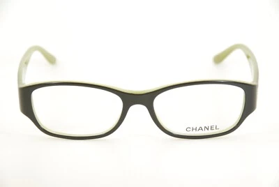 Raro Auténtico Chanel 3109-B c.890 54 mm Gris Verde Gafas Marcos Italia Foto 1 de 4
