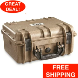 Abschließbare Kurzwaffen-Tragetasche Magazin Pistole Revolver Waffe wasserdichte Aufbewahrungsbox - Bild 1 von 12