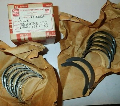 Juego de rodamientos de motor principal Isuzu 1987-89 OEM - Isuzu - I-Mark LS - - L4 - 1,5 L gasolina Foto 1 de 4