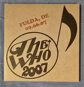 The Who Fulda Deutschland 2007 Live Zugabe Serie 2 CDs - Bild 1 von 5