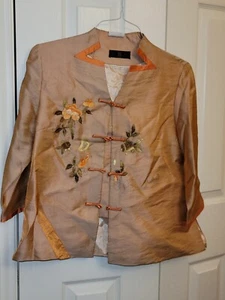 VTG Kimono Yuan Jacket Padded Top Womens - Picture 1 of 9