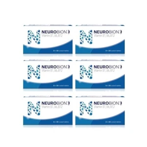 6 Box Neurobion Vitamin B1, B6, B12 Nerve Cell Relief Numbness & Tingling - Picture 1 of 6