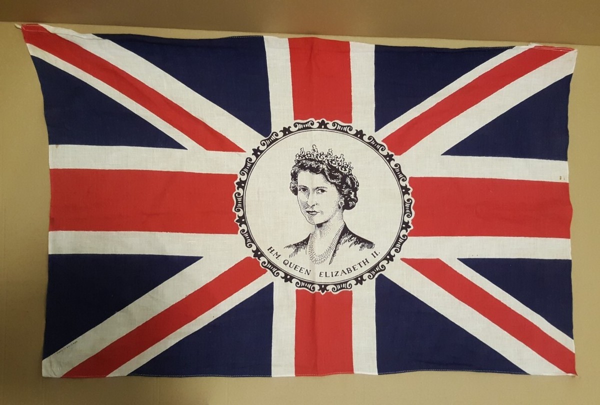 Elizabeth II 1952-2022 Royalty Collectable Flags for sale