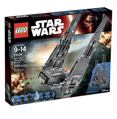 LEGO Star Wars Kylo Ren's Command Shuttle 75104 ( Neuf scellé) - Photo 1/2