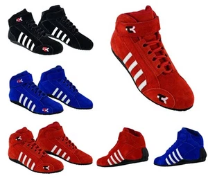 TK Kart Boots Racing Shoes Karting Boots Motorsport Boots  Adult & Kids Sizes - Picture 1 of 37