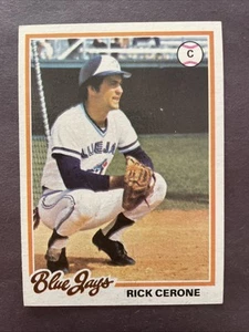1978 Topps #469 Rick Cerone Toronto Blue Jays - Picture 1 of 2