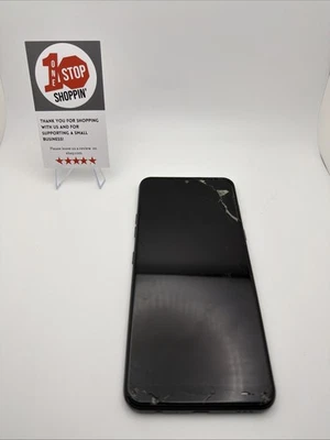 [ROTO] LG K51 32GB Negro (Desconocido) Vidrio agrietado Envío rápido SIN ALIMENTACIÓN Foto 1 de 3