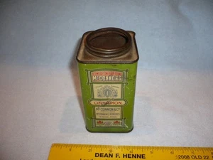 McConnon’s cinnamon Metal Tin 1/2 LB Minnesota winona free shipping - Picture 1 of 7