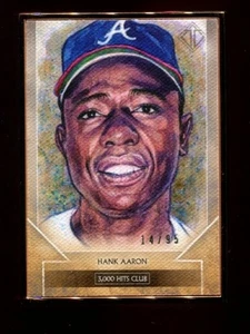 2020 Topps Transcendent Sketch Reproductions TTCR-HAA Hank Aaron #14/95 ⚾ - Bild 1 von 2
