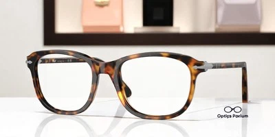 PERSOL PO1935V 1052 Madreterra Transparente 51 mm Unisex Anteojos Foto 1 de 2