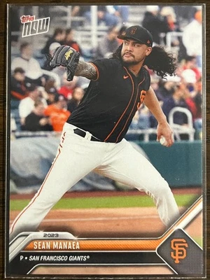2023 Topps Now MLB #OD-294 Sean Manaea San Francisco Giants - Image 1 of 2