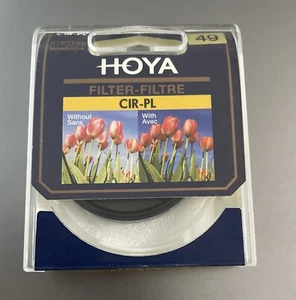 Genuine HOYA 49mm Circular Polarizer Filter CIR-PL CPL 49 mm Polarize - Picture 1 of 3