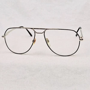 Vintage Magnivision Pilotenstil Brillengestell goldfarben Metall leicht - Bild 1 von 8