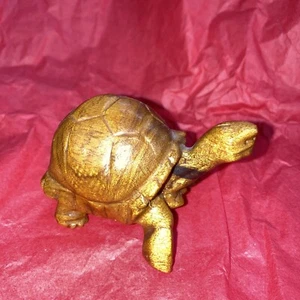 Turtle Hand Carved Wood Galapagos - Picture 1 of 5
