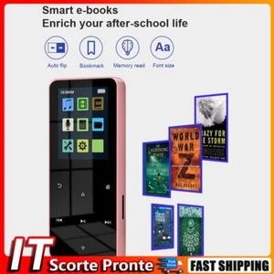 Lettore musicale MP3 touch screen da 1,8 pollici TFT MP3 per studenti (rosa senz - Imagen 1 de 6