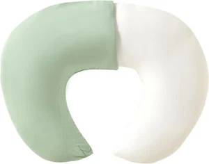 Breastfeeding Nursing Pillow Green with Removable Cover Queness - Picture 1 of 7