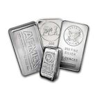 Barre d'argent 10 oz - argent fin 0,999 - marché secondaire - marque aléatoire varie