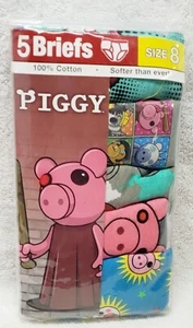 Roblox Piggy Boys' 5 Pack Briefs Size 8/New - Picture 1 of 5