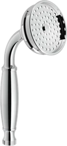 Qualitäts-1-Strahl-Handbrause in Nostalgieoptik Fachhandelsqualität Messing 1/2" - Bild 1 von 3