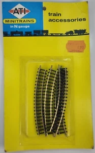 Vintage ATI Minitrains N Gauge Train Accessory Curved Track NOS - Picture 1 of 8