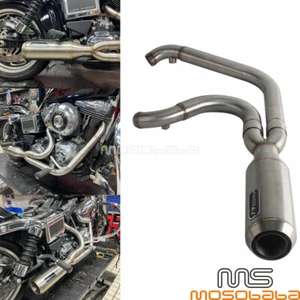 Exhaust System For Harley Dyna Low Rider S FXDLS Super Glide FXD Street Bob FXDB - Picture 1 of 9