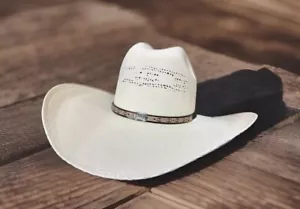 Herren feiner natürlicher Western Bangora Cowboy Hut - Michigan -6023 - Bild 1 von 5