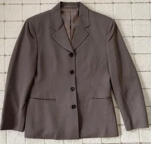 MARGARET HOWELL 1990's Vintage Wool Jacket Size 2 Brown Women from JP - Picture 1 of 12