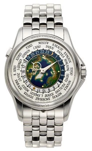 Reloj para hombre Patek Philippe World Time 39,5 mm 5131/1P-001 platino - Imagen 1 de 1