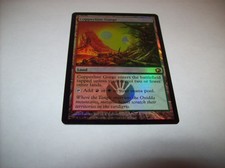 Copperline Gorge FOIL Land Scars of Mirrodin LP MTG Free Shipping With Tracking