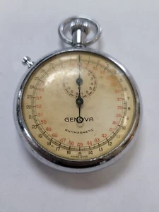 OROLOGIO STOP ANTIMAGNETICO GENOVA NON FUNZIONANTE CRISTALLO E' SCIOLTO - Foto 1 di 3