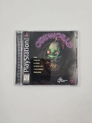 Oddworld Abe's Oddysee PS1 PlayStation 1 Complete CIB - Image 1 of 4