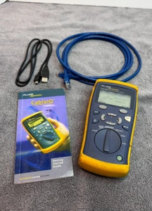 Used Fluke Networks CableIQ Qualification Tester with Manual - Picture 1 of 14