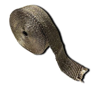 Hitzeschutzband Titan 15 Meter - 50mm breit für Rohrkrümmer, Hosenrohre und Ausp - Afbeelding 1 van 1