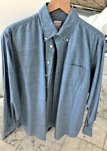 $5 off - Men Brooks Brothers long sleeve shirt Madison fit Blue with anchors - Picture 1 of 6