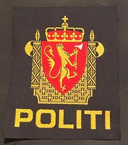 Parche POLICÍA NORUEGA - Imagen 1 de 1