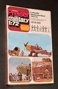 PREISER military 1:72 Luftwaffe Deutsches Reich 1939-45 Art.Nr. 72509 OVP neu - Bild 1 von 5