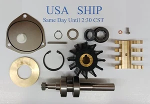 Major Repair Kit Sherwood Pump P171 P176 P176X W / Shaft 19620 Impeller 17000K - Picture 1 of 3