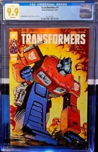 Transformers #1 Optimus Prime CGC 9.9 not 9.8 - Picture 1 of 1