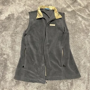 Columbia PHG Fleece Full Zip Weste HM1009 Herren S dunkelgrau Camouflage Kragen - Bild 1 von 8