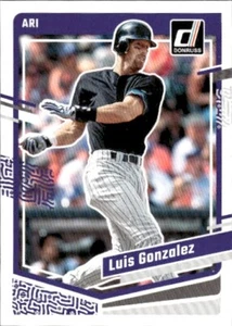 2023 Donruss #187 Luis Gonzalez Arizona Diamondbacks Baseball - Picture 1 of 2