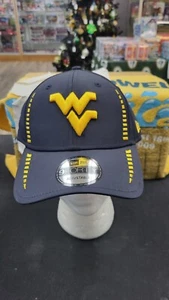NWT WEST VIRGINIA MOUNTAINEERS WV CAP HAT LOGO ADJUSTABLE STRAP NEW ERA 9FORTY - Picture 1 of 5