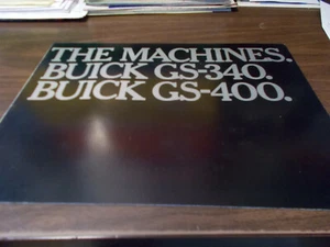Buick GS-340/GS-400 1967 catálogo de ventas de rendimiento de 8 páginas/¡Bonito y escaso!¡! - Imagen 1 de 5