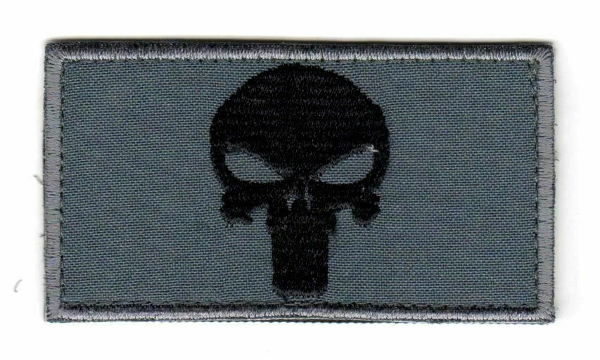 Skull Patch - Army Biker Motorcycle - Image 1 of 1