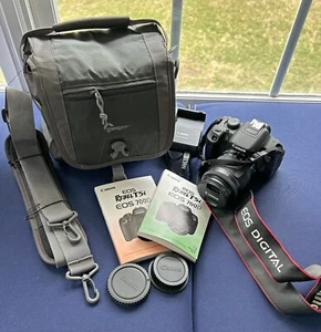 NEW! Canon EOS Rebel 700D T5i DSLR Camera EF-S 18-55mm Lens w/ Camera Bag - Picture 1 of 5