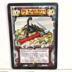 THE BROKEN SWORD OF THE SCORPION -- LEGEND 5 RINGS -- SHADOWLANDS -- NM - Picture 1 of 1