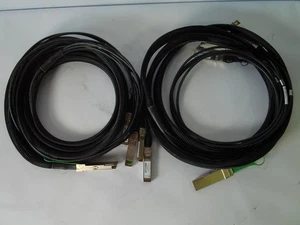 *Lot of 2* Chelsio OCTTAPCABLE3M Direct Attach Copper Breakout Cable 40GBase-CU - Picture 1 of 3